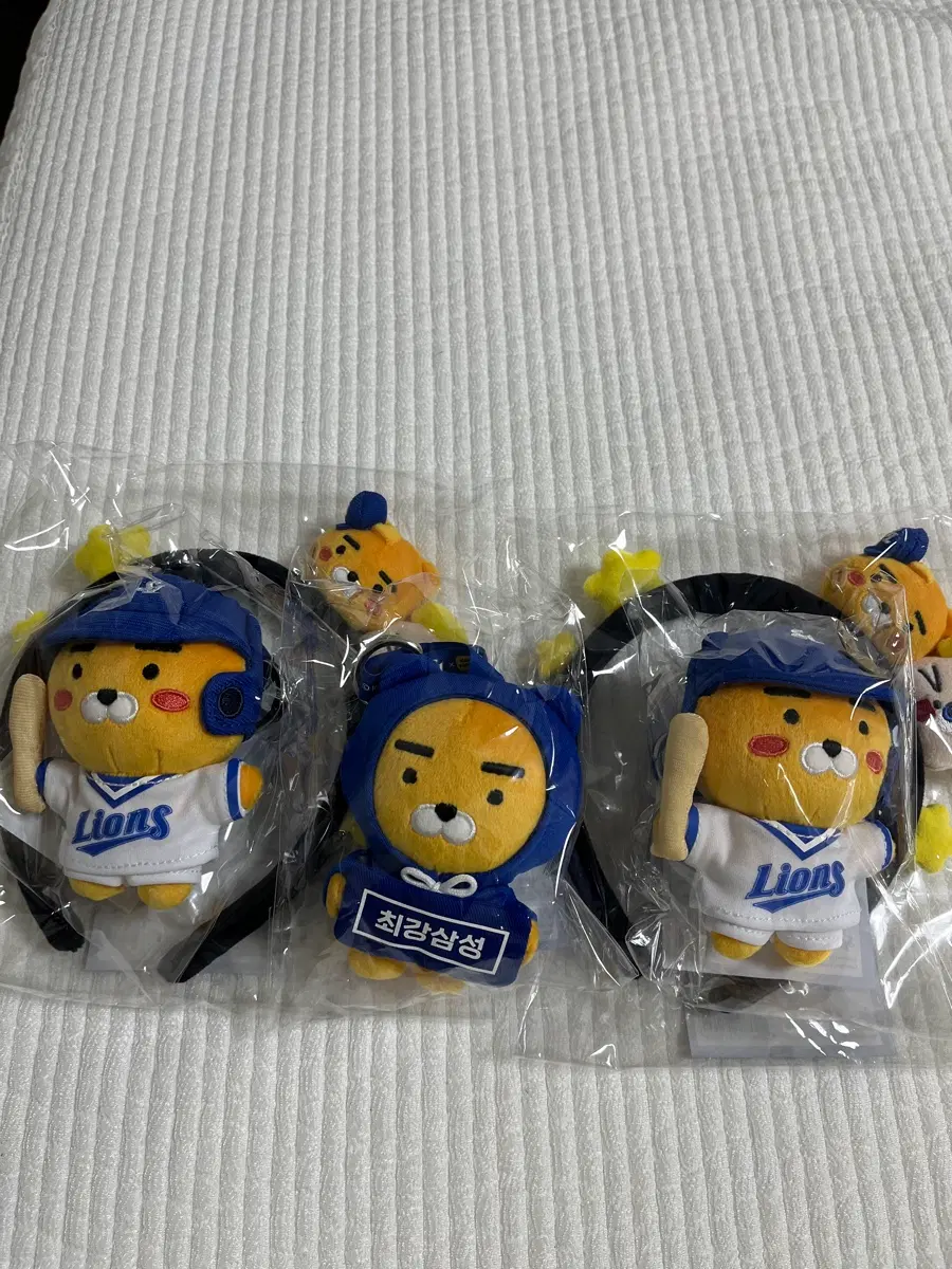 삼성 라이온즈 x 라이언 키링 2종