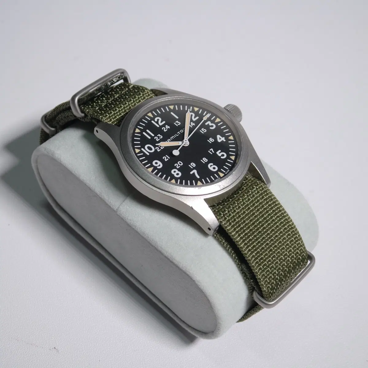 해밀턴 카키 필드 메커니컬 38mm