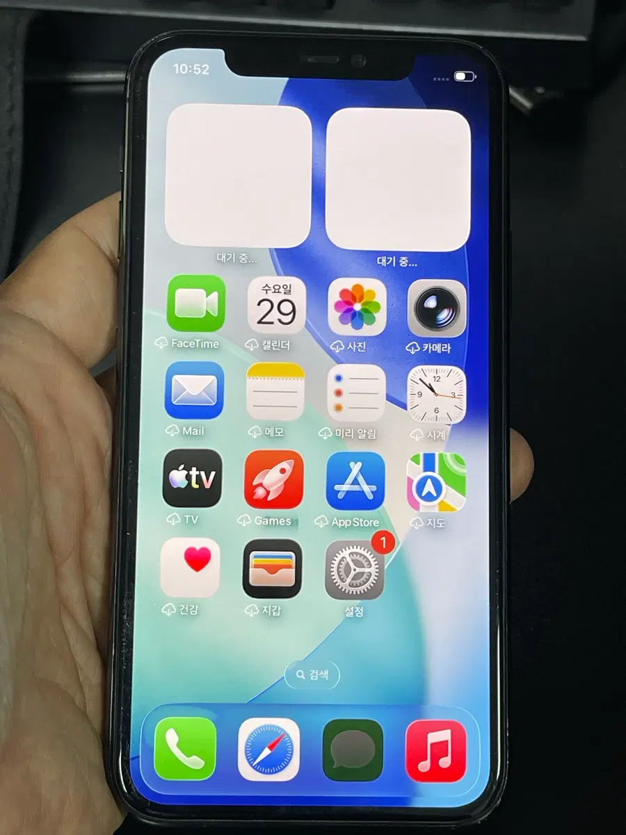 아이폰 11 Pro 64GB 배터리 100% 스페이스 그레이