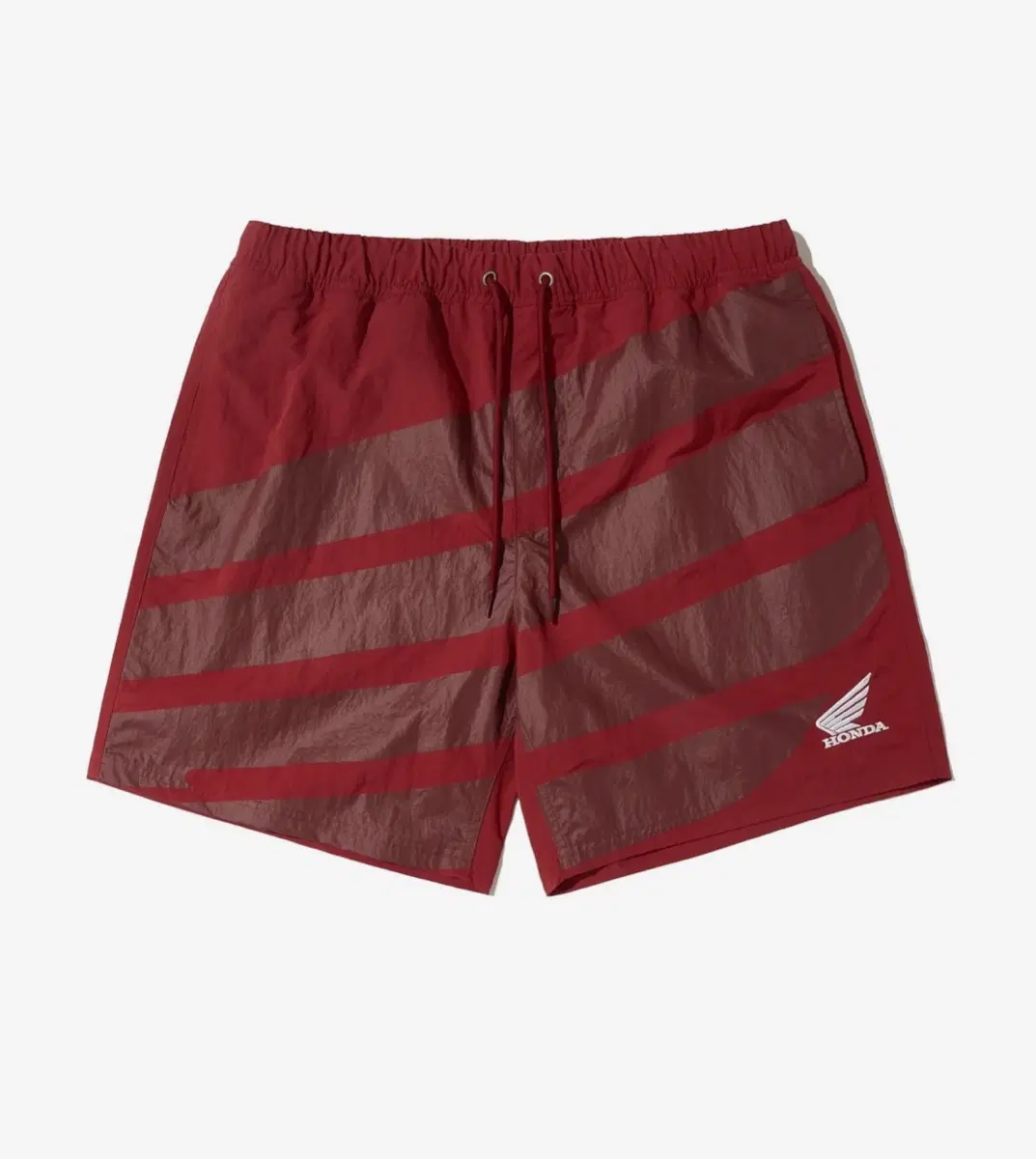 XL) 혼다 Big Wing logo Beach shorts Red 반바지