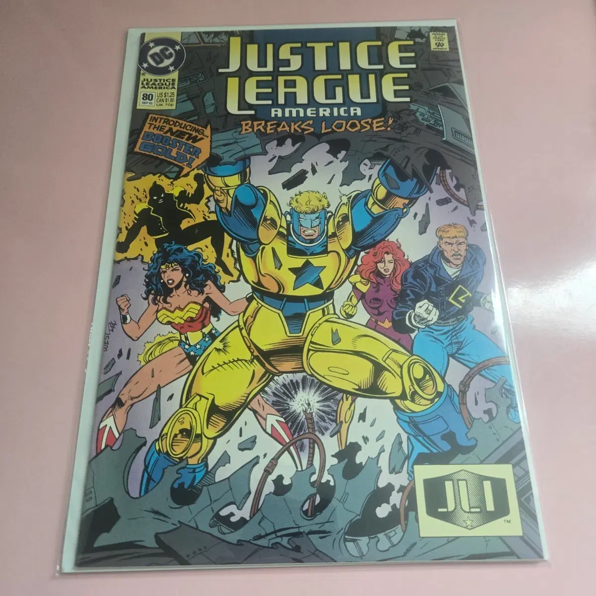 J / Justice League America #80