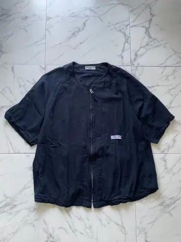 CAHLUMN 카우람 반팔 Baseball Shirt 네이비 M