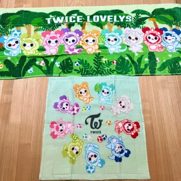 TWICE 타월 세트