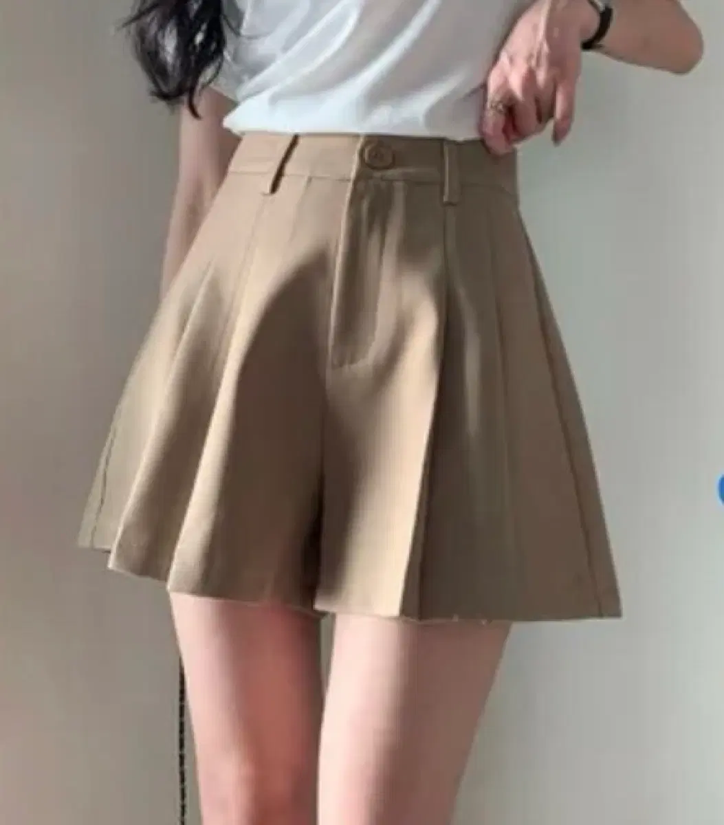 에이블리 여름 핀턱4부 반바지 S