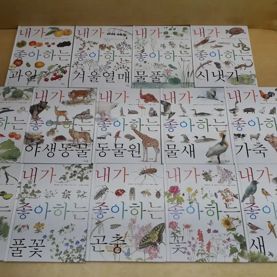 호박꽃 세밀화로 그린 어린이 자연관찰 내가 좋아하는~ 시리즈총 14권
