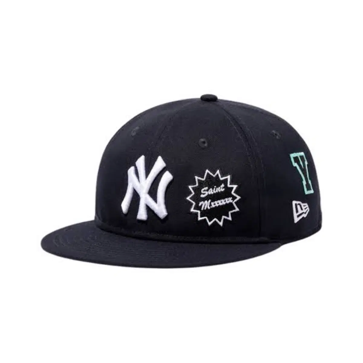 뉴에라 MLB x 세인트 마이클 양키스 캡 네이비 - 25SS