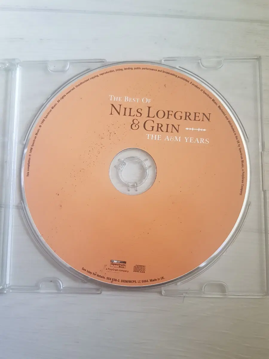 염가cd Nils Lofgren & Grin Best The A&M Years 수입씨디 기타리스트 수입시디