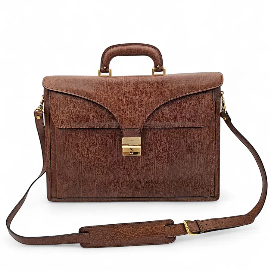 BALLY 발리 정품 남성가방 브라운 천연가죽 서류가방 브리프 케이스 오피스백 토트백 숄더백 청라중고명품 25010