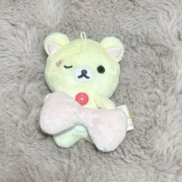 코리락쿠마 메이크업 손바닥 봉제 인형