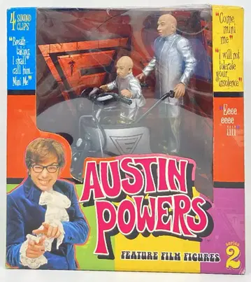 McFARLANE TOYS SERIES 2 DR EVIL AND MINI ME / WITH THE MINI MOBILE