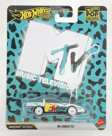 MATTEL HW POP CULTURE HOTWHEELS 84 CORVETTE JHW93