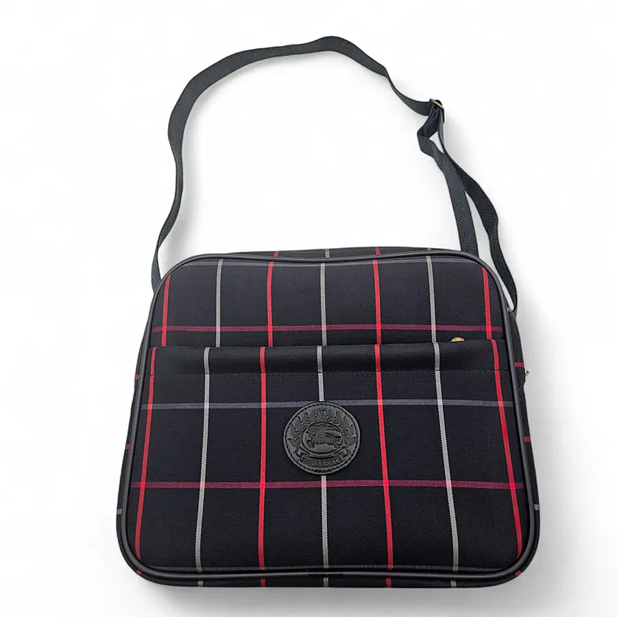 Burberry 버버리 정품 남성 가방 네이비체크 숄더백 리포터백 여행가방 기내용가방 빈티지 인천청라 중고명품 25036