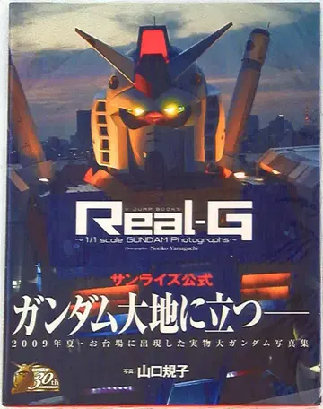 슈에이샤 V점프북스 Real-G 1/1scale GUNDAM Photographs (오비 포함)