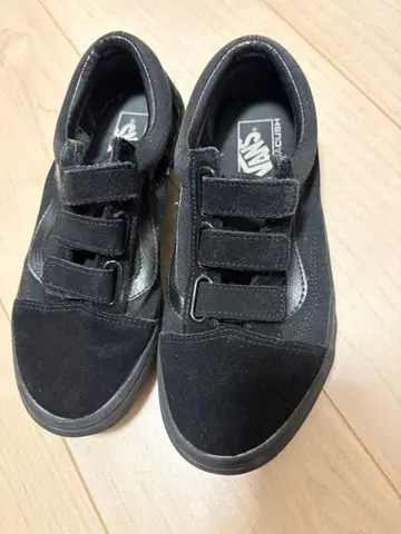 VANS 벨크로 스니커즈 블랙