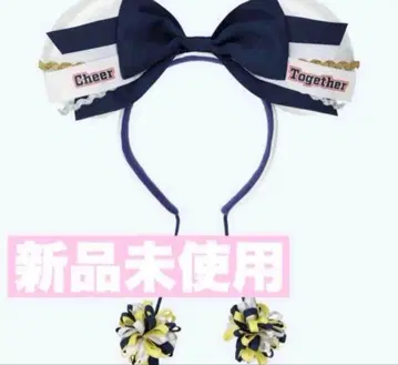 리본 포함 머리띠 Cheer Together