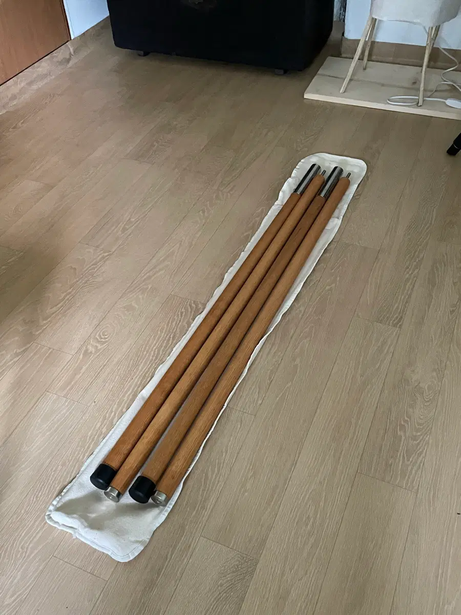 스프링바 타프어닝 폴대