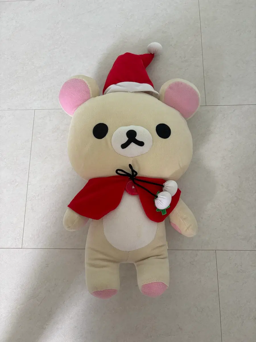 코리락쿠마 산타 인형 고전 굿즈
