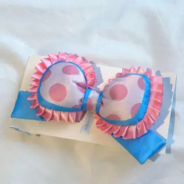 미니 리본 머리끈 파자마 파티