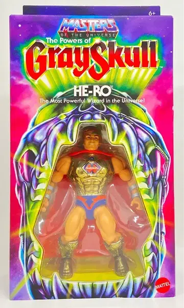MATTEL THE POWER OF GRAYSKULL HE-RO