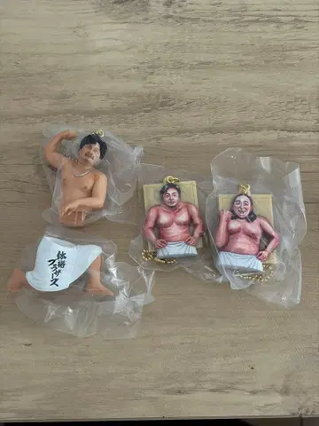 체격 브라더스 마스코트 3종 세트