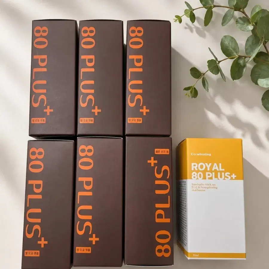 [새제품] 화장품 코위닝 80플러스 밤 모공 앰플 30ml  6개