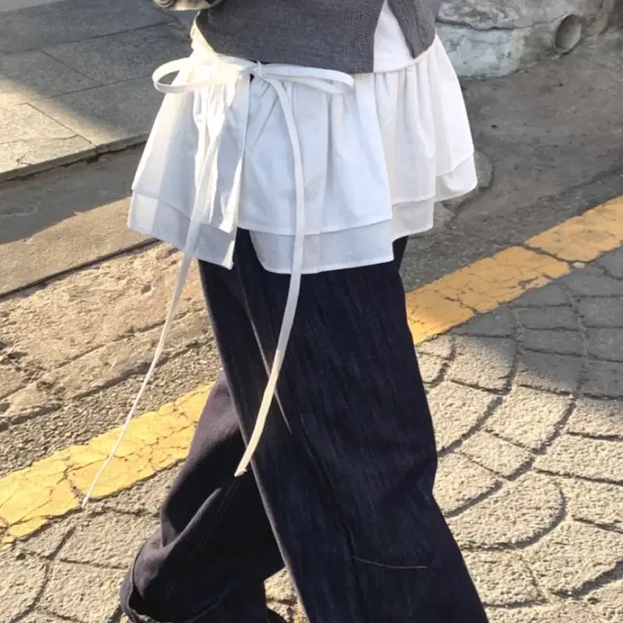 멜로디 레이어드 스커트