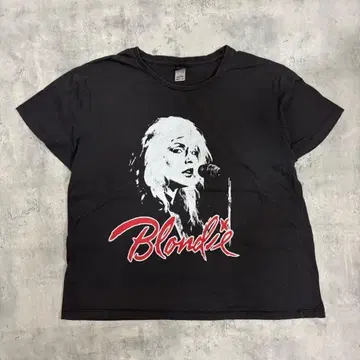 Blondie 프린트 T셔츠 블랙
