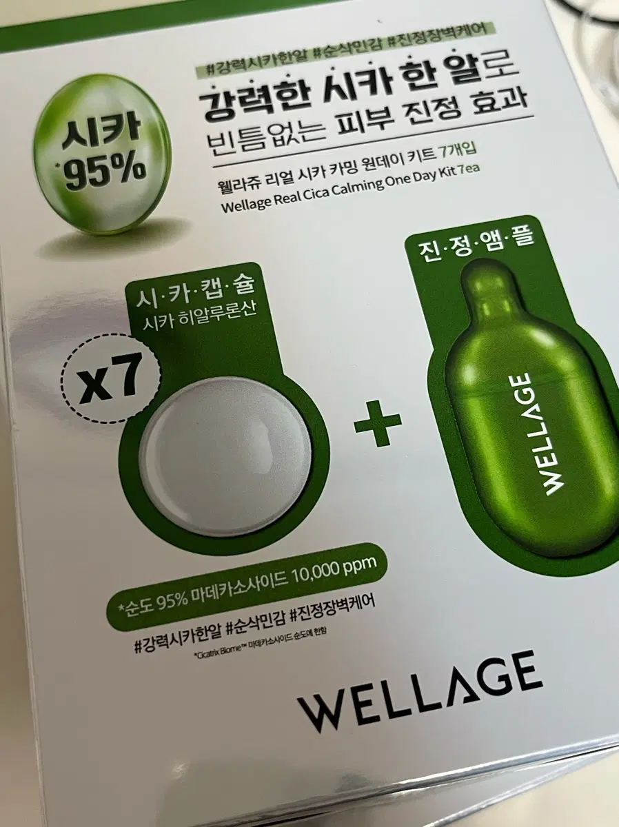 웰라쥬 시카 카밍 원데이 키트