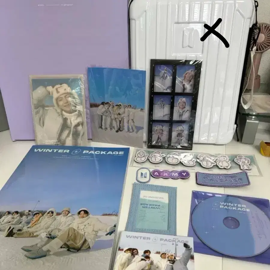방탄소년단 윈터 패키지 2021 DVD 포토북 포함