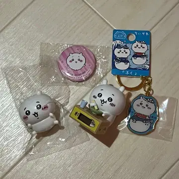 치이카와 키링 배지 스티커 세트