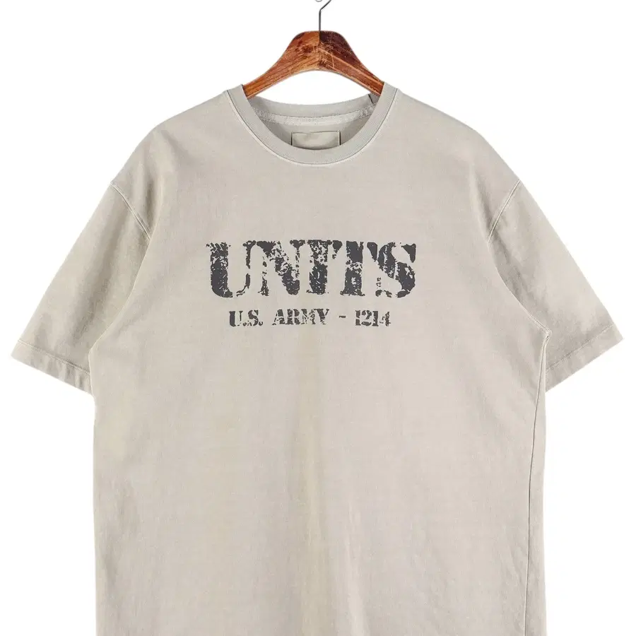 시도 ARMY UNITS 피그먼트 반팔 티셔츠 2 / k6174
