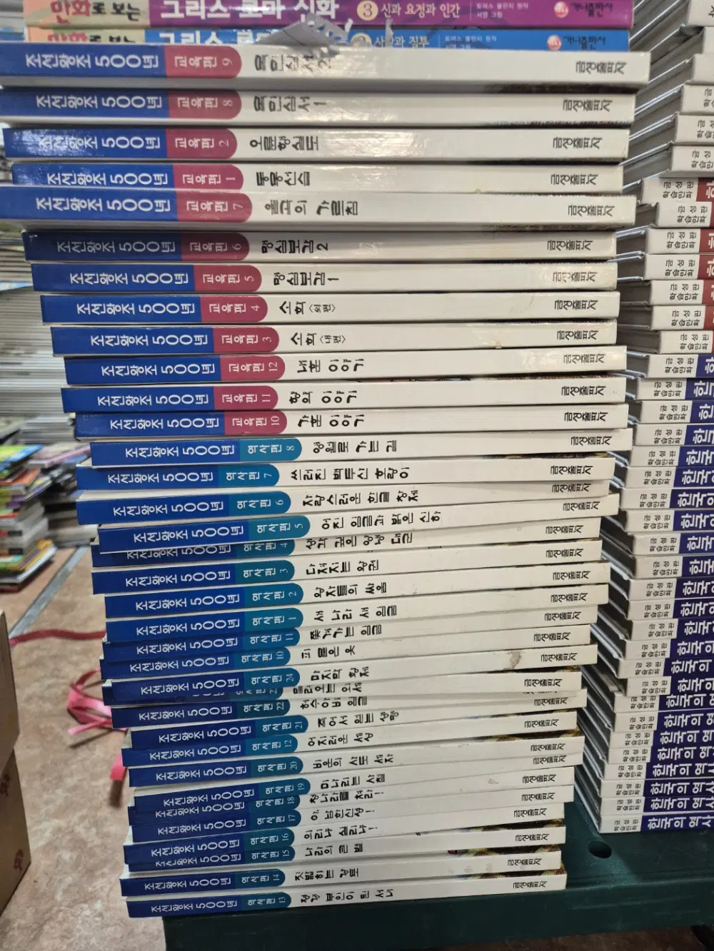 금성 교양학습만화 조선왕조 500년 금성출판사 36권(역사편24권+교육편12권) 세트 어린이만화 중고책