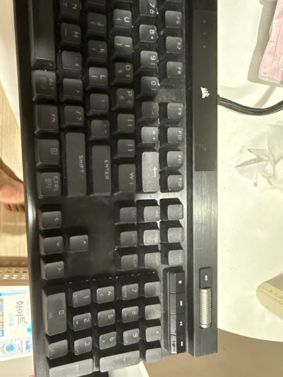 커세어 키보드 k100 RGB