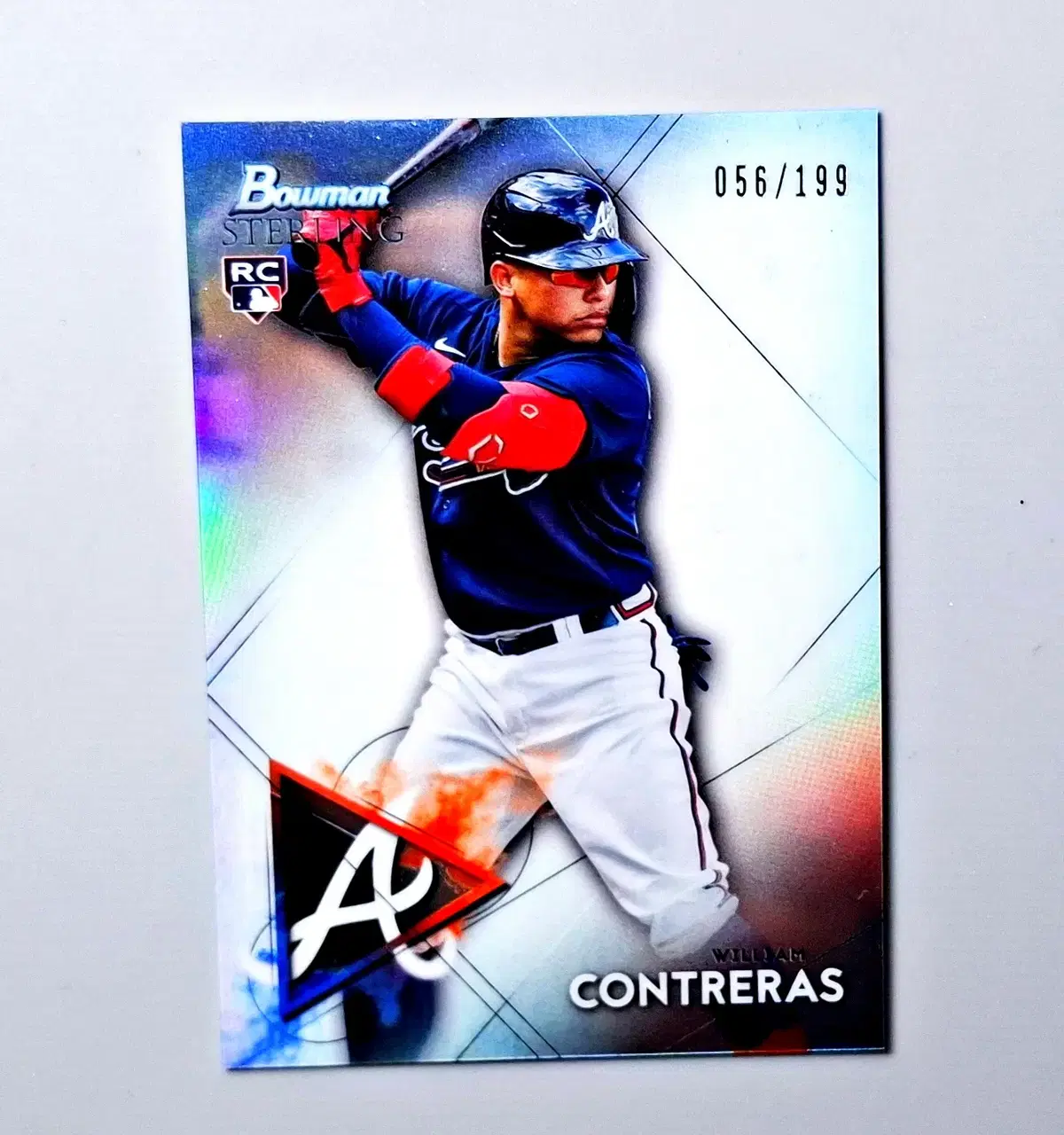 MLB 윌리엄 콘트레라스 루키 199한정 리플 보우먼스털링 2021