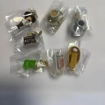 코메다 커피점 마스코트 7종 세미 컴플리트