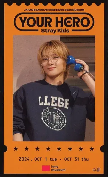 StrayKids SEASON'S GREETINGS 2025 MUSEUM I.N YOUR HERO 오렌지