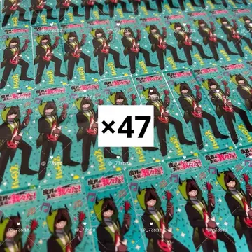 마주역 좀 음악제 클리어 책갈피 약 47장