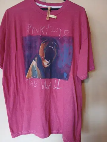 인기 락 Pink Floyd The Wall 반팔 T셔츠 XL