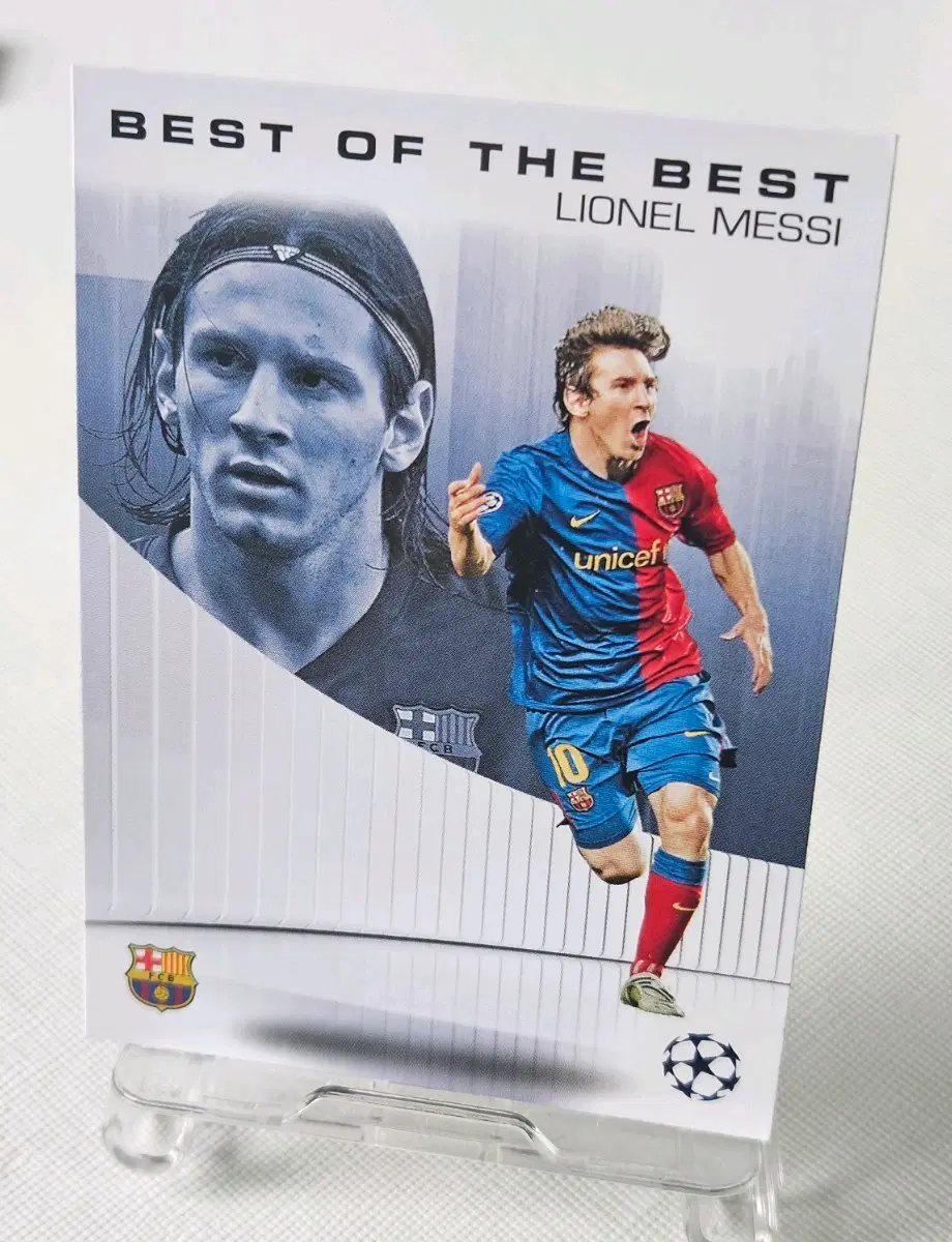 2024-25 Topps UEFA Club 리오넬 메시 인서트