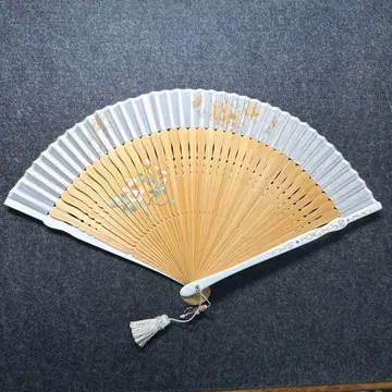 쿄세이도 부채 꽃무늬 나무 상자 포함 (한국제)