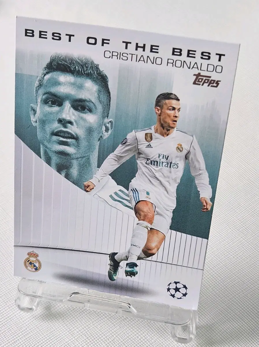 2024-25 Topps UEFA Club Cristiano Ronaldo 인서트카드