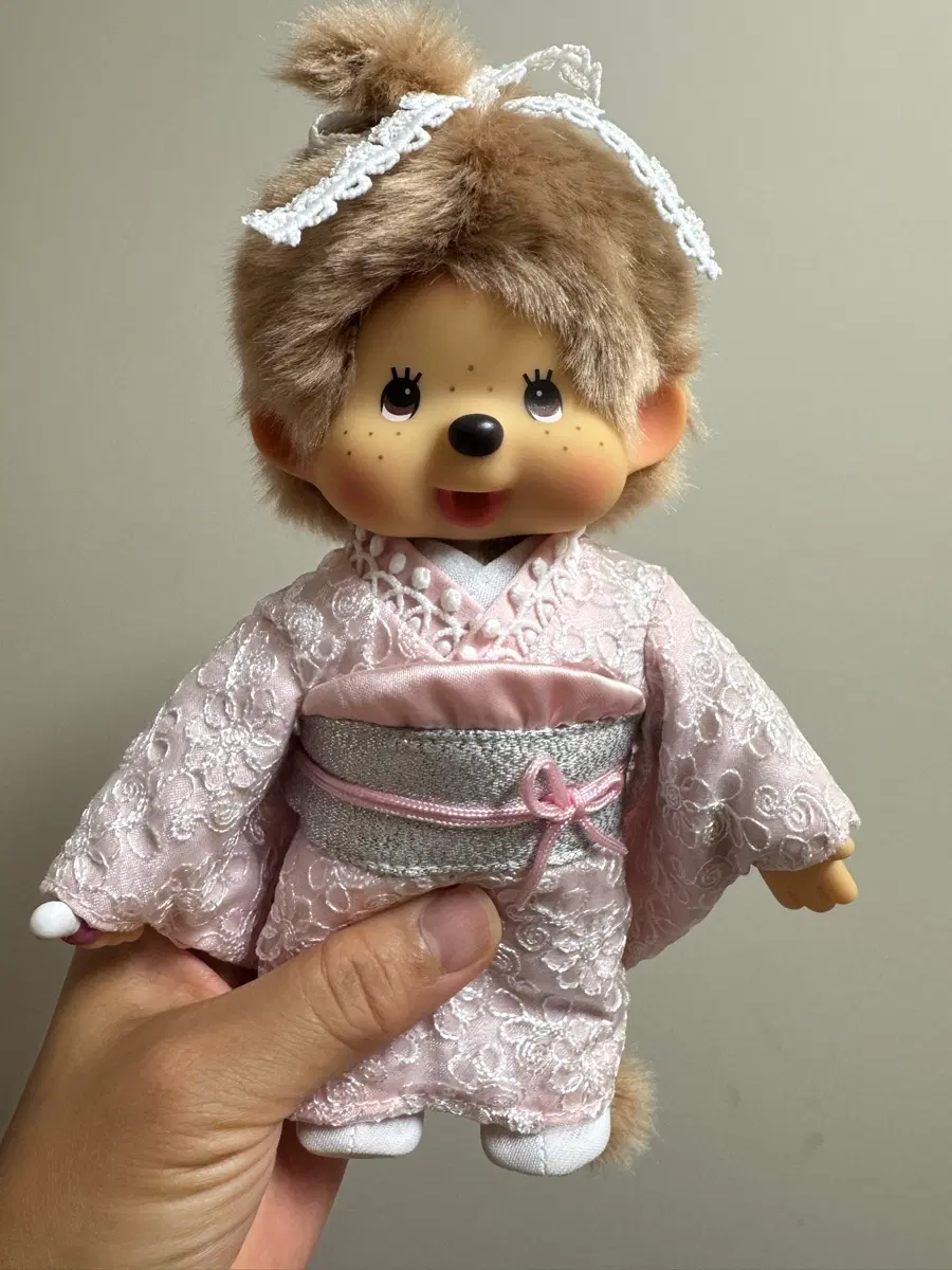 세키구치 몬치치 밀크티 기모노 인형 새제품