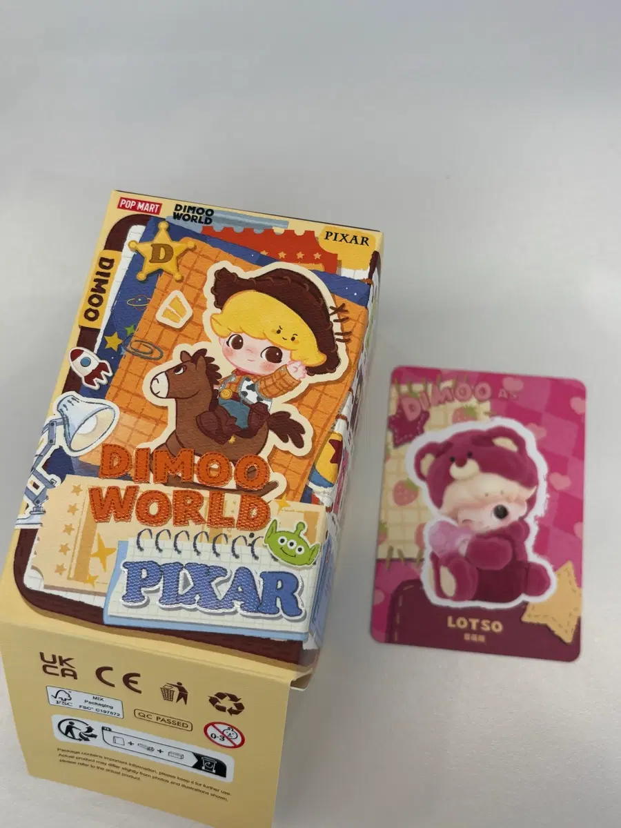 (미개봉) 팝마트 디무 픽사 랏소 피규어