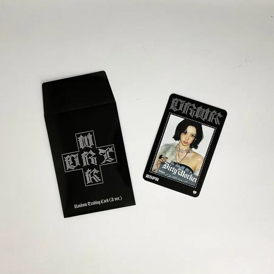 에스파 카리나 더티워크 포토카드 A_1 aespa KARINA DIRTY WORK PHOTOCARD A_1