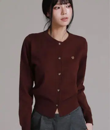 [MUSINSA] LIKE THE MOST 라운드넥 니트 가디건