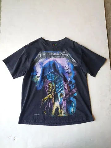 90s METALLICAT 셔츠 HOT-ICE 택 태국제 빈티지 부트