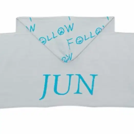 세븐틴 준 JUN 후드 타월