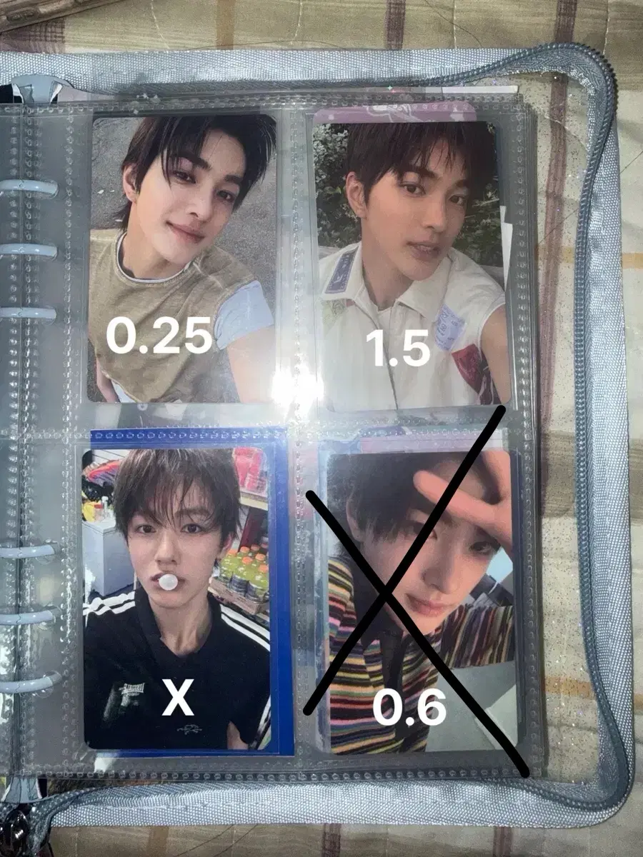코르티스 건호 성현 포카 판매 양도 럭드 미공포