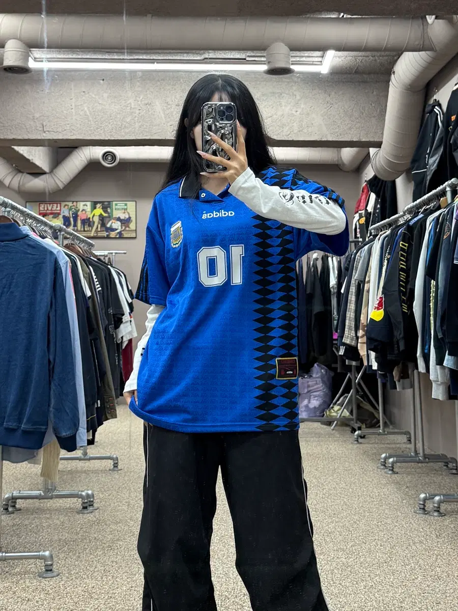 아디다스 아르헨티나 1994 어웨이 저지 S26