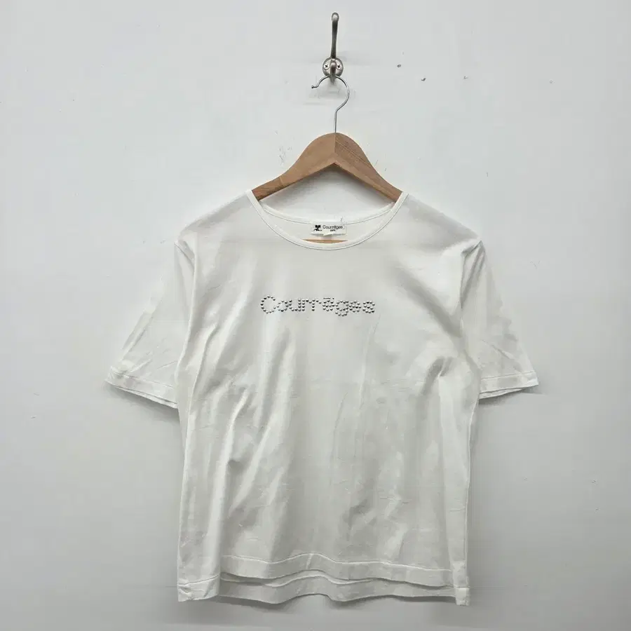 꾸레쥬 반팔 티셔츠 여s
